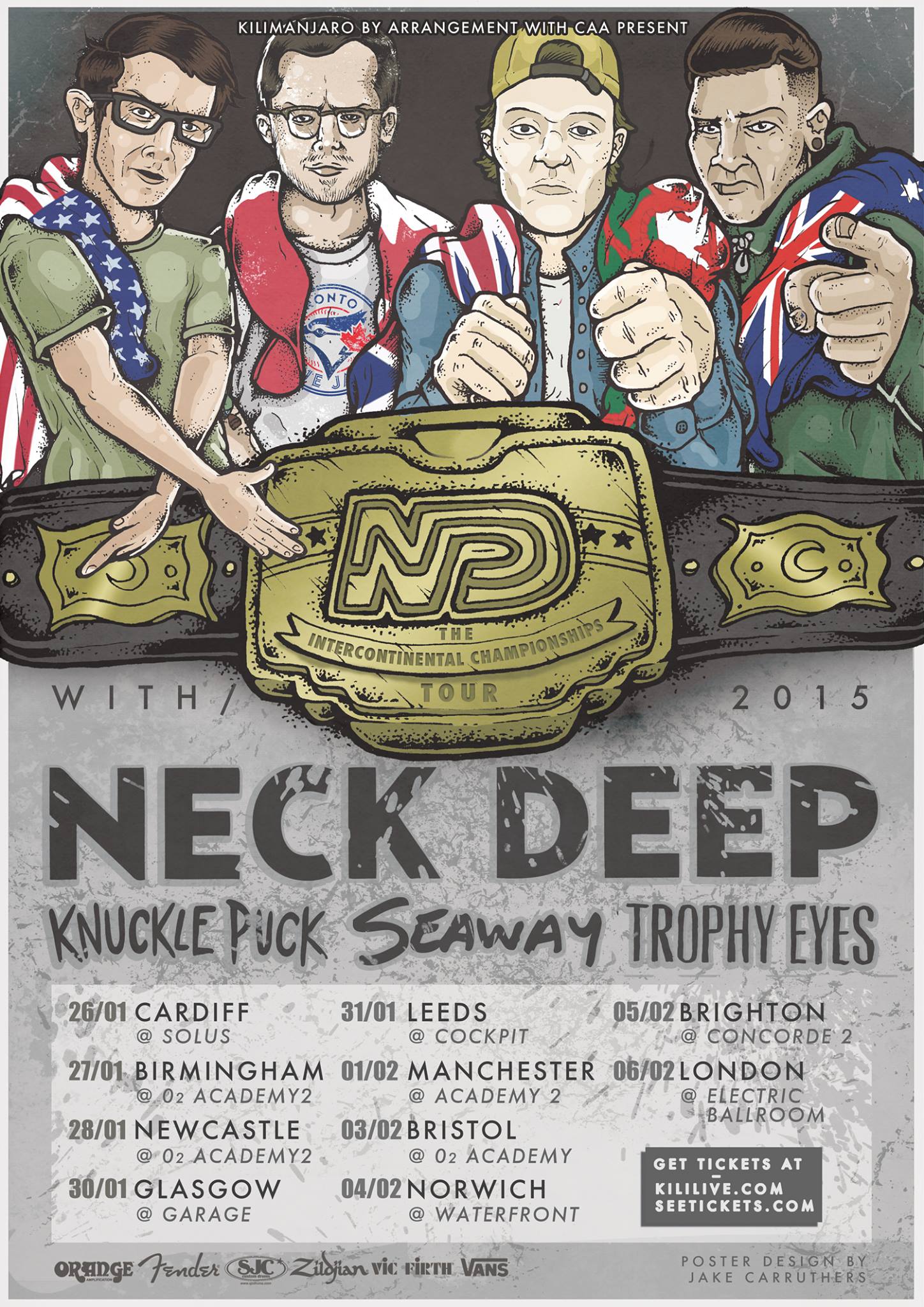 Neck Deep Announce UK Tour 2015 - The Pop Punk Days